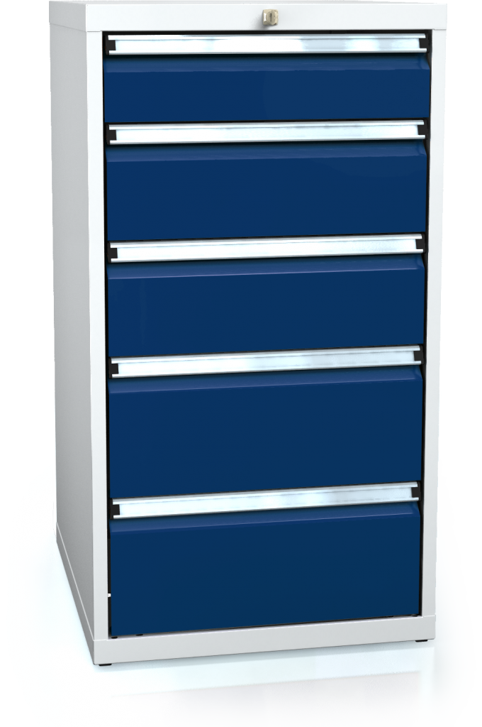 Drawer cabinet 1018 x 555 x 600 - 5x drawers